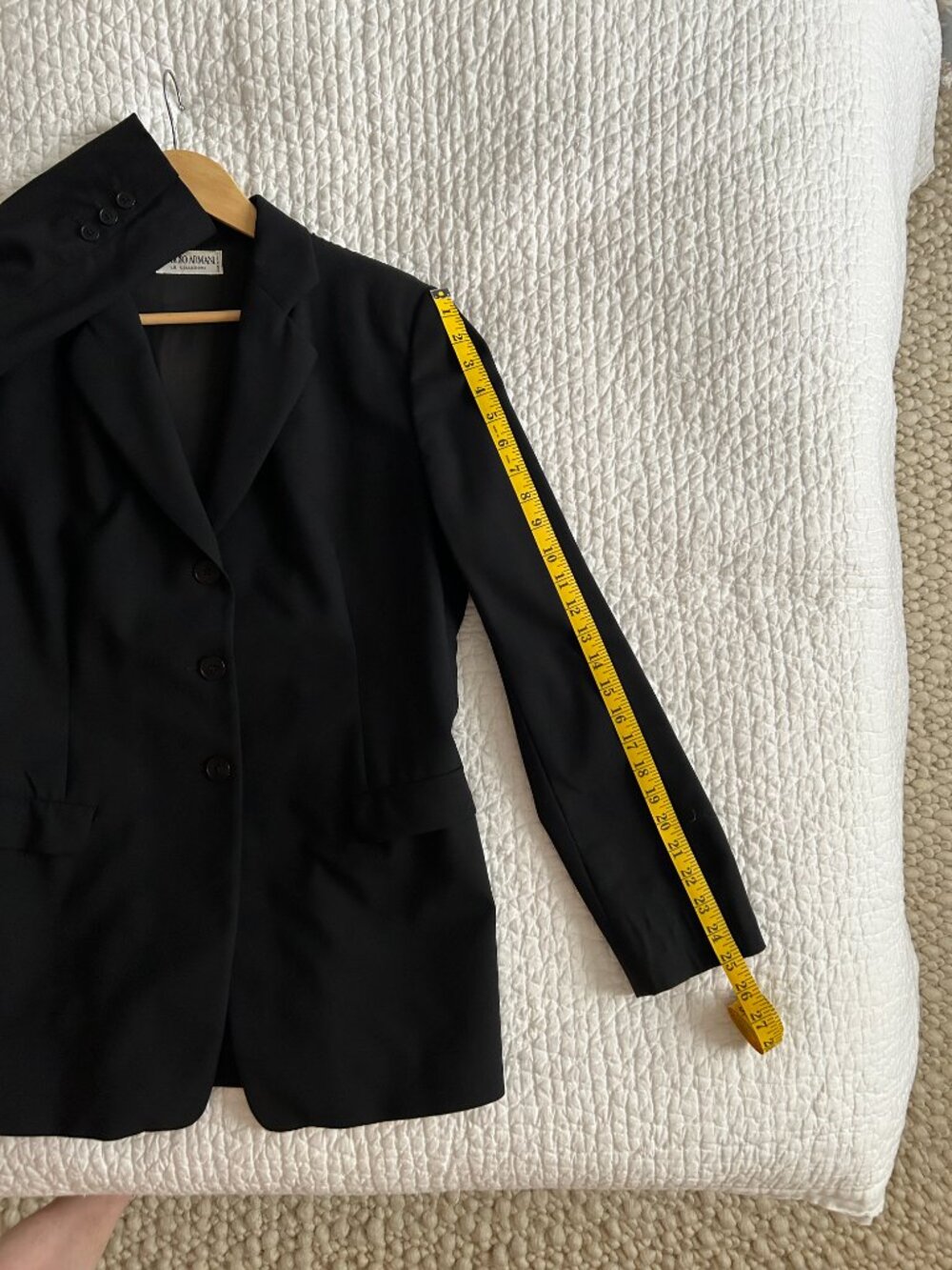 Armani Collezioni classic black blazer - Picture 3 of 11